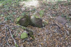 Ligne Maginot - STEINBESCH - (Observatoire indéterminé) - Les restes de la guérite pentagonale
