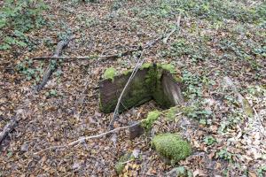 Ligne Maginot - STEINBESCH - (Observatoire indéterminé) - Les restes de la guérite pentagonale 