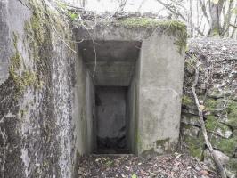 Ligne Maginot - AB8 - (Blockhaus pour canon) - L'entrée