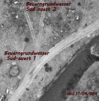 Ligne Maginot - BAUERNGRUNDWASSER SUD OUEST 1 - (Blockhaus pour arme infanterie) - Les blockhaus Bauerngrundwasser Sud-Ouest 1 et 2 en 1964