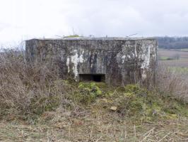 Ligne Maginot - 32B - RUISSEAU DE REVIGNY EST - (Blockhaus pour arme infanterie) - Face frontale, vers le nord-ouest