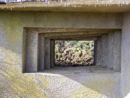 Ligne Maginot - EUILLY SUD - (Blockhaus pour canon) - Créneau artillerie 