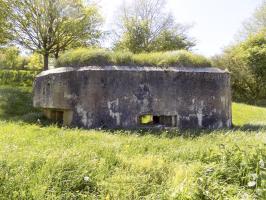 Ligne Maginot - 2C - LA CABRETTE - (Blockhaus pour canon) - Face centrale