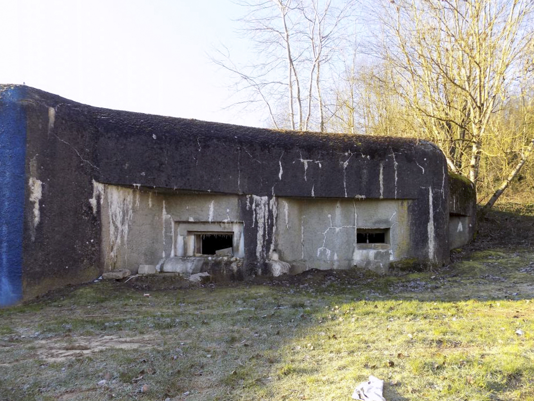 Ligne Maginot - A71 - VILLERS SEMEUSE - (Casemate d'infanterie - Simple) - Face frontale