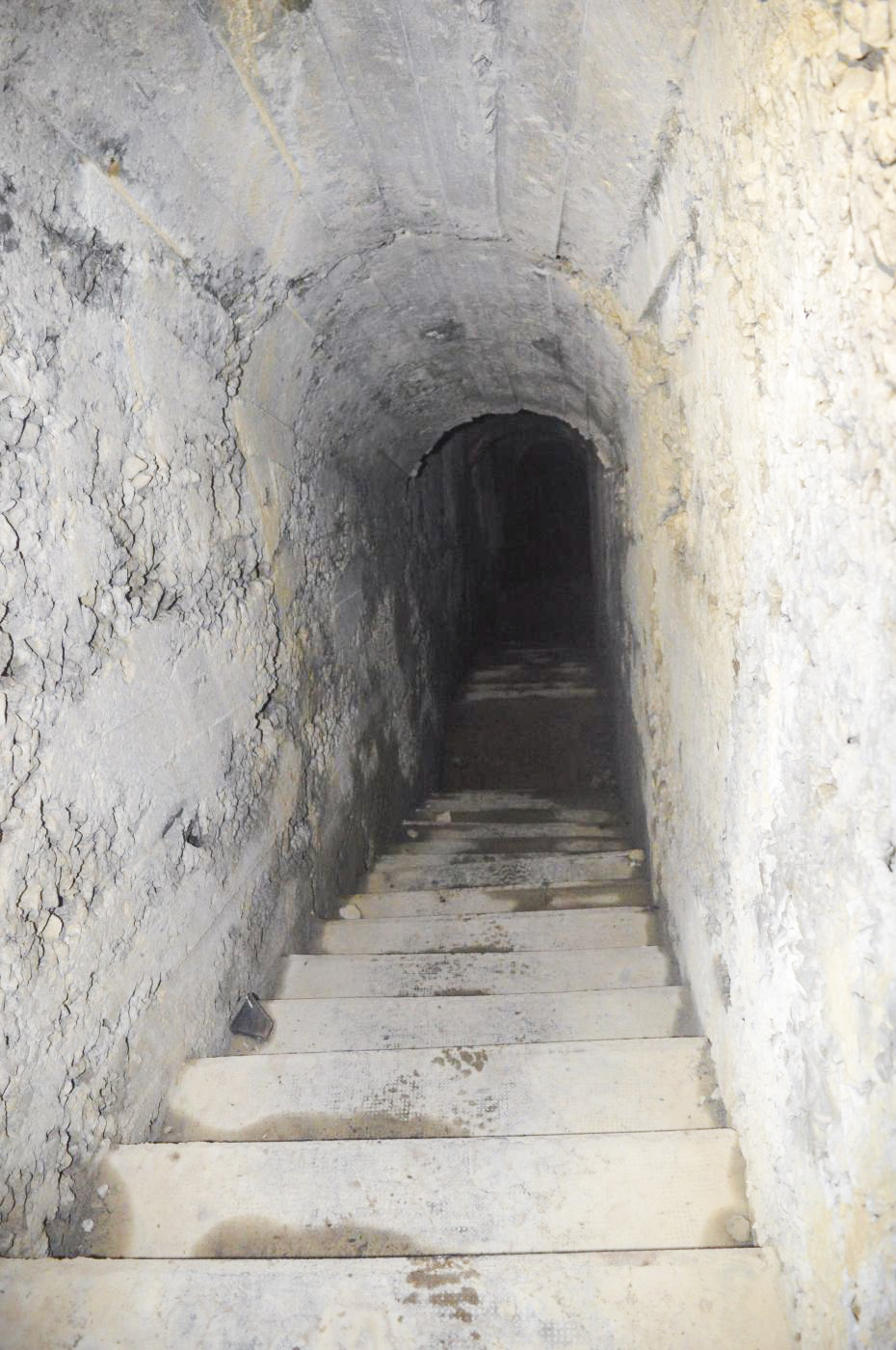 Ligne Maginot - LA BEOLE (BE) - (Ouvrage d'infanterie) - Escalier du bloc 3