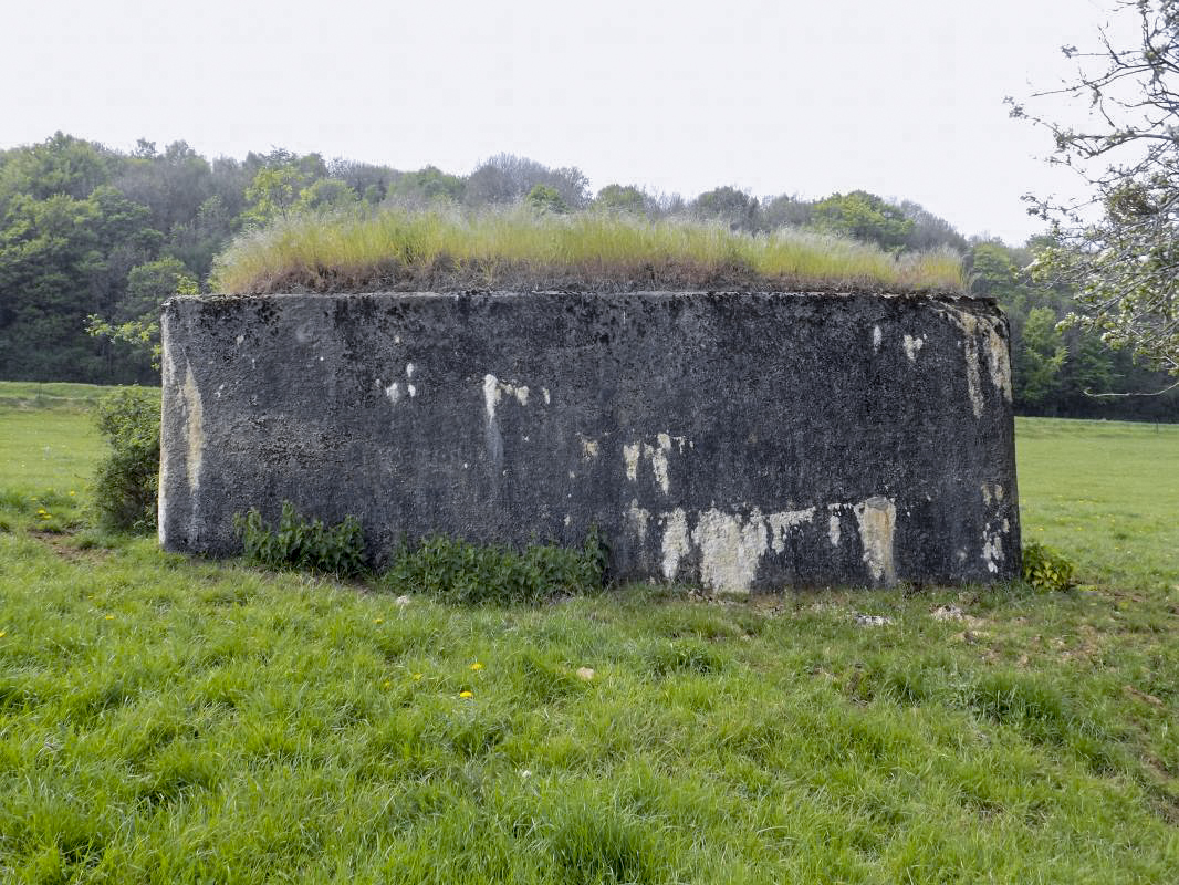 Ligne Maginot - CROIX DU SOLDAT - (Blockhaus pour canon) - Face nord-est