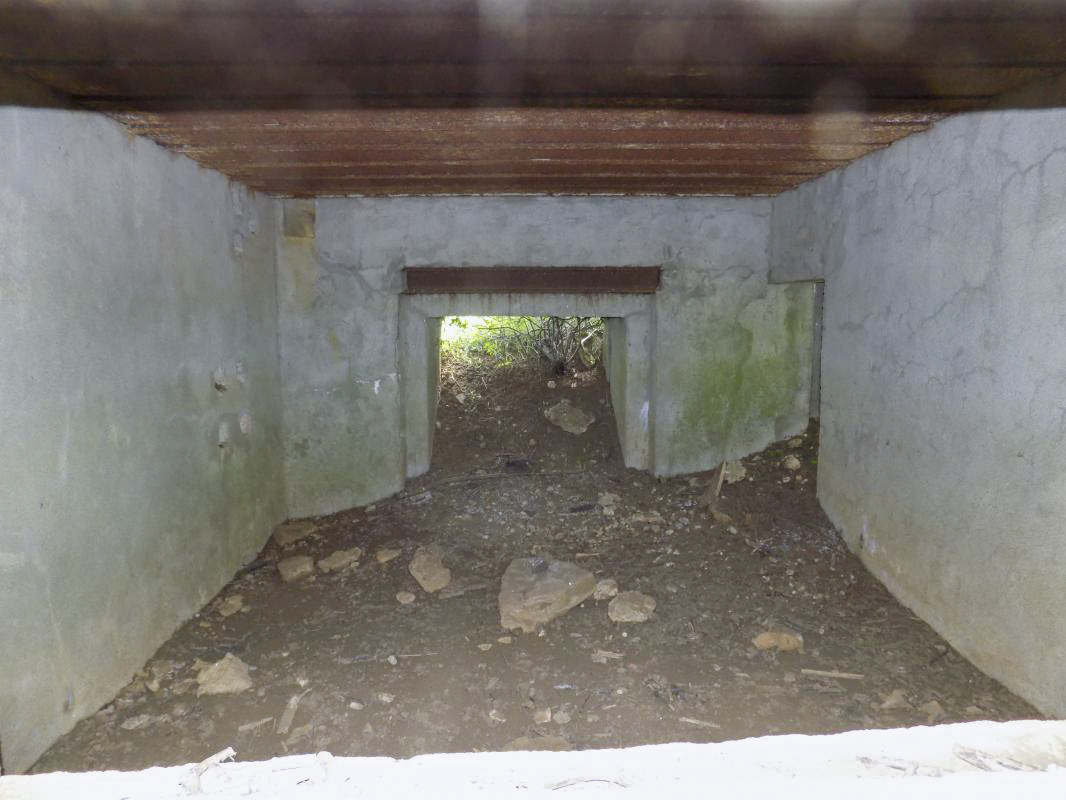 Ligne Maginot - CROIX DU SOLDAT - (Blockhaus pour canon) - Les entrées pour AC et hommes