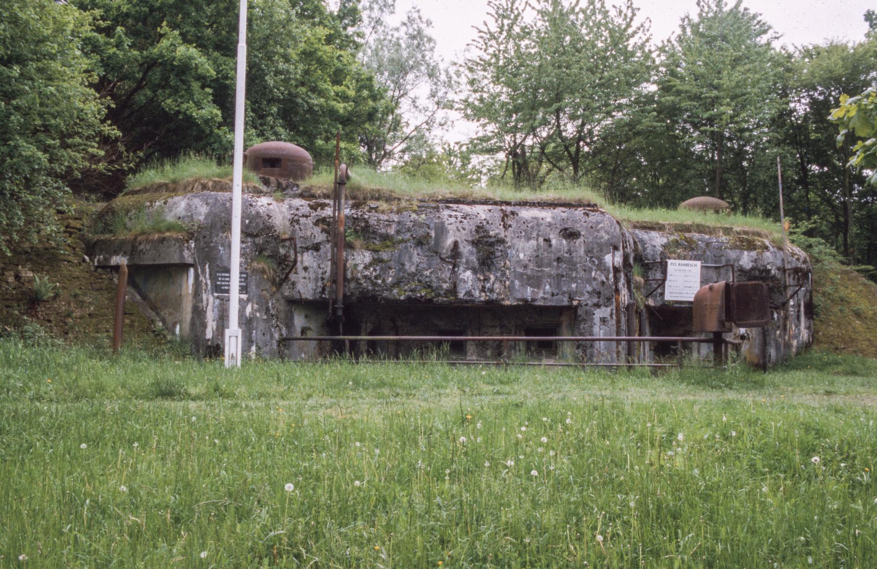 Ligne Maginot - BAMBESCH - A35 - (Ouvrage d'infanterie) - Bloc 3