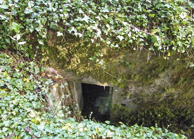 Ligne Maginot - 10 - LES OEUILLONS EST - (Blockhaus pour arme infanterie) - L'entrée