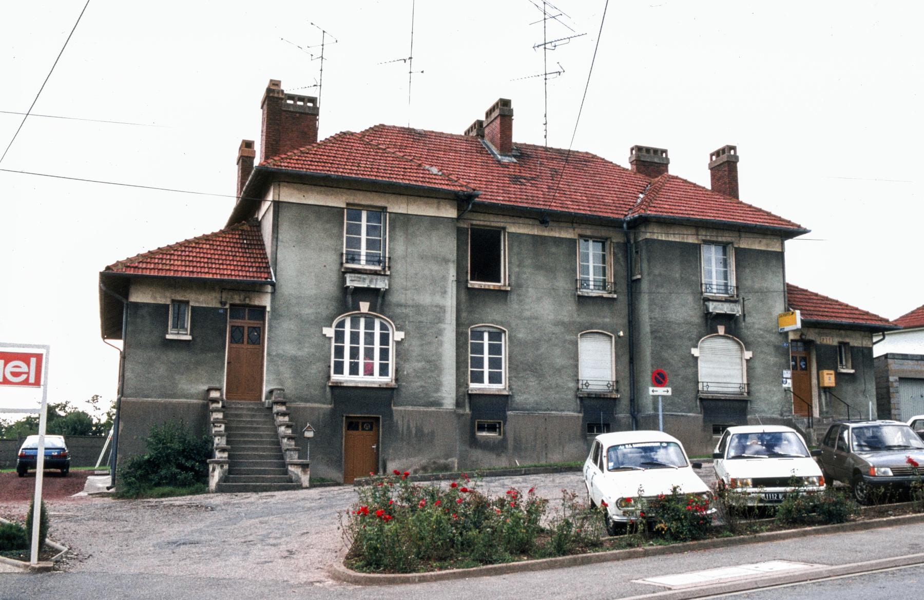 Ligne Maginot - BAMBIDERSTROFF - (Cité Cadres) - Le bâtiment dans les années 1980