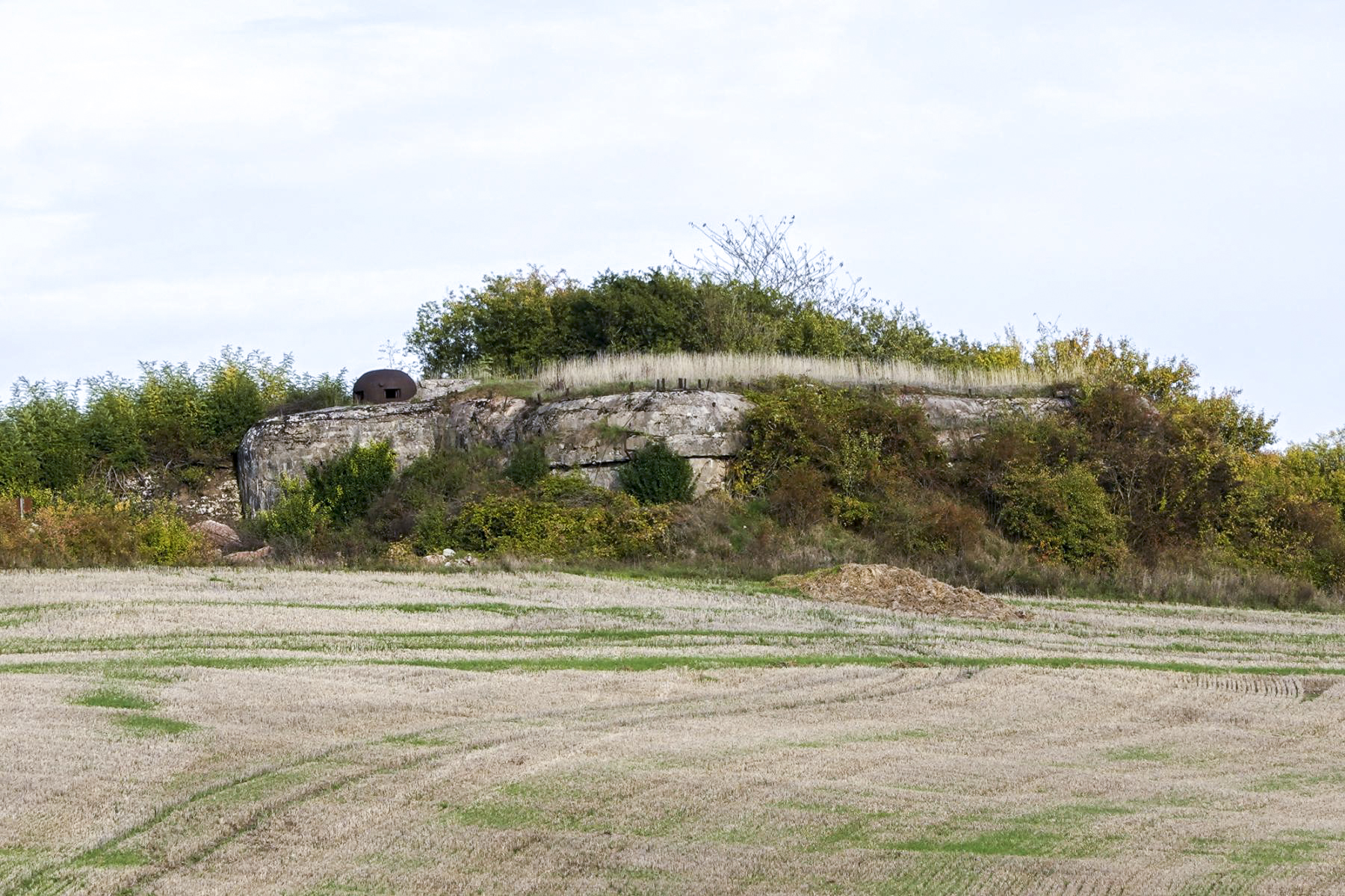 Ligne Maginot - BOVENBERG - A27 - (Ouvrage d'infanterie) - Bloc 3
Après le merlonnage