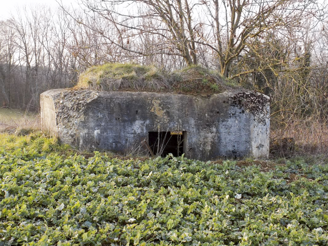 Ligne Maginot - 8A - CHATEAU BERNIER - (Blockhaus pour arme infanterie) - L'arrière