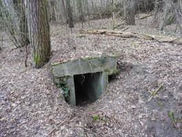 Ligne Maginot - WELSCHENBERG OUEST 2 - (Blockhaus pour arme infanterie) - L'entrée du blockhaus.