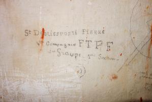 Ligne Maginot - LAVOIR - (Ouvrage d'artillerie) - Bloc 3
Graffiti des FTP