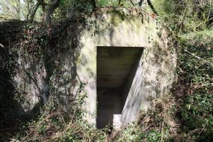 Ligne Maginot - OBERKOEPFLEIN 2 - (Abri) - L'abri allemand a été retourné. Les entrées face au Rhin sont donc renforcées. Entrée sud