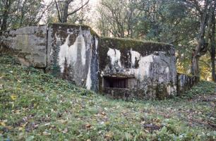 Ligne Maginot - WELSCHBRUCH NORD 1 - (Blockhaus pour arme infanterie) - La façade de tir
