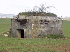 Ligne Maginot - 15C - FOND D'YVAUX EST - (Blockhaus pour arme infanterie) - Face droite