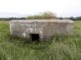 Ligne Maginot - 28 - FOND DE TURGEON - (Blockhaus pour arme infanterie) - L'arrière avec l'entrée hommes