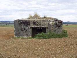 Ligne Maginot - LE BOCHET - (Blockhaus pour canon) - L'arrière, entrée pour canon AC