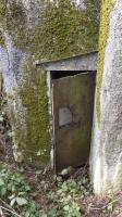 Ligne Maginot - A - BOIS RIGAULT - (Blockhaus pour canon) - Il semblerait que cela soit la porte d'époque (une porte en bois plaquée de deux tôles) 
 