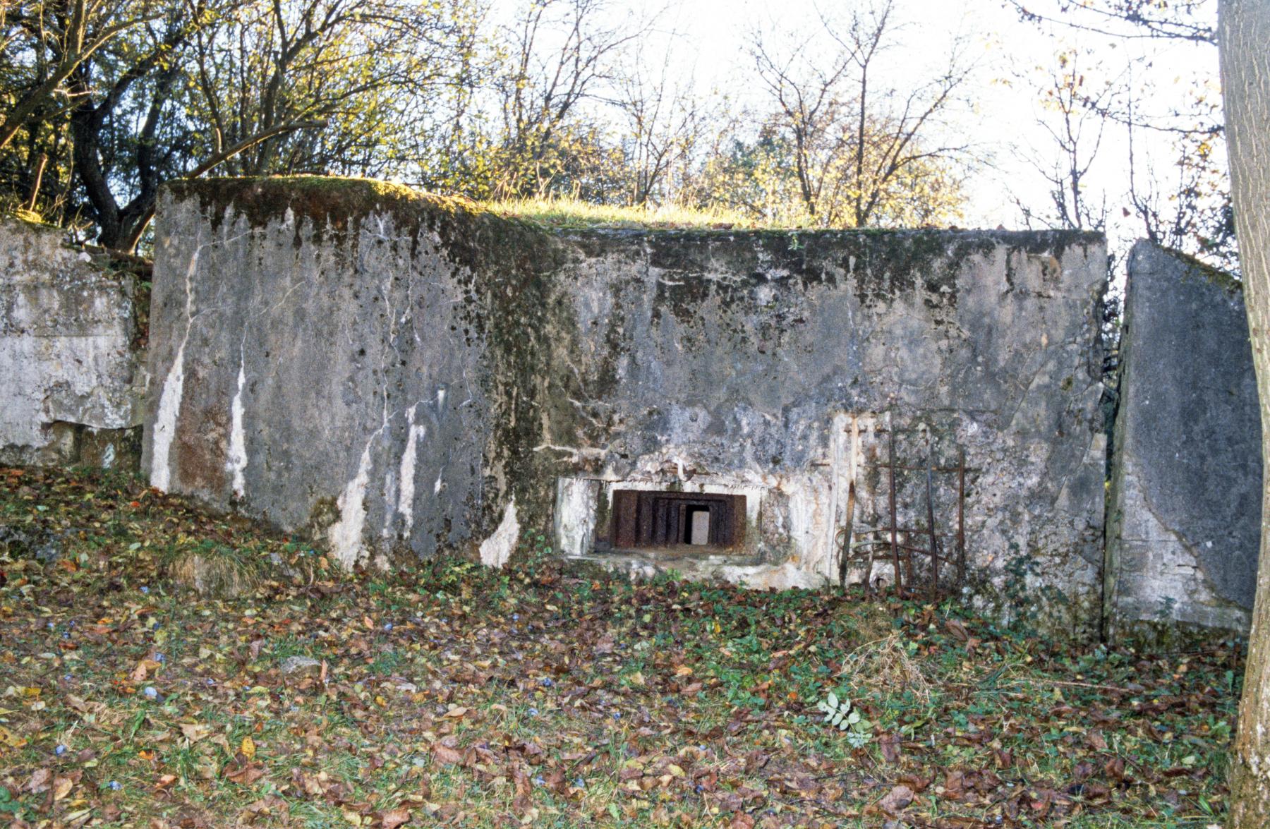 Ligne Maginot - WELSCHBRUCH NORD 1 - (Blockhaus pour arme infanterie) - La façade de tir