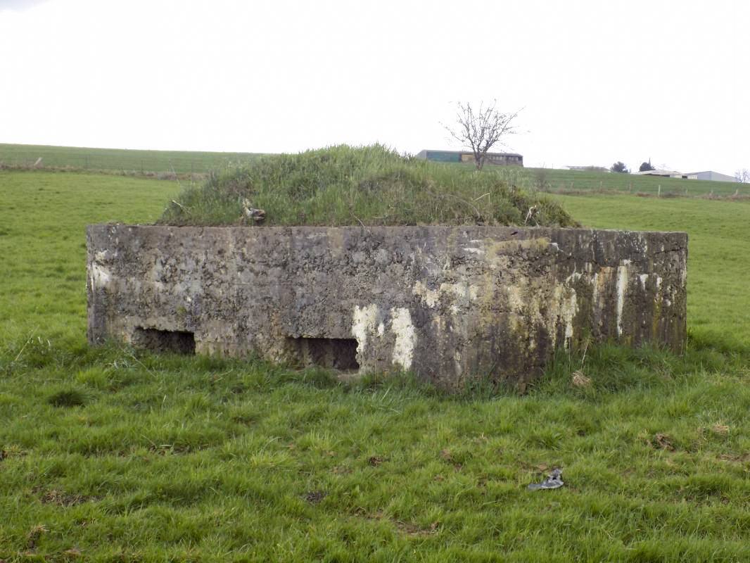 Ligne Maginot - 30 - L'EPINETTE SUD - (Blockhaus pour arme infanterie) - Faces frontale et gauche
