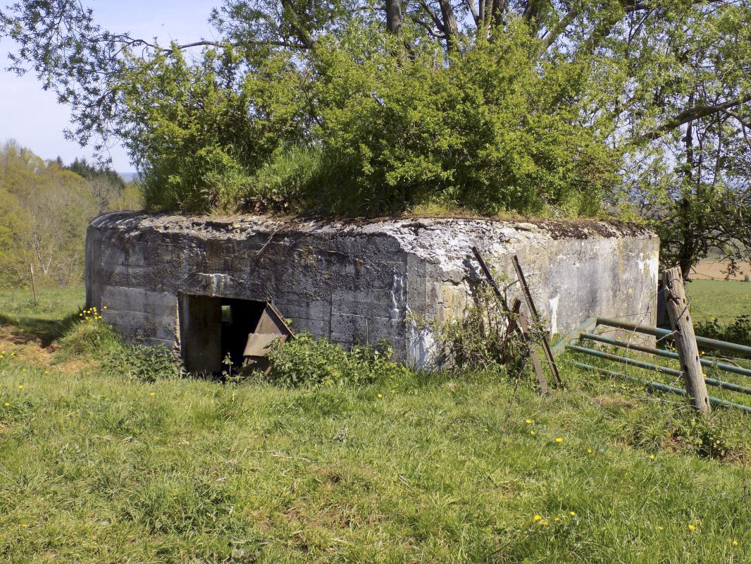 Ligne Maginot - P - FOND DE NOE NORD - (Blockhaus pour canon) - Faces l'arrière et droite