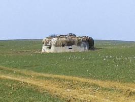Ligne Maginot - MB19 - (Blockhaus pour arme infanterie) - Situé dans un champ il surveillait une grande surface de terrain