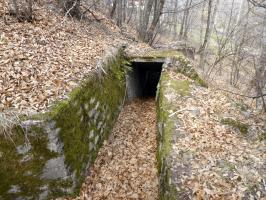 Ligne Maginot - PLANET - (Ouvrage d'infanterie) - Tranchée sud est
2. Extrémité de la tranchée au niveau de Planet 5