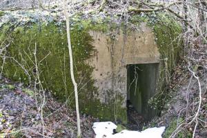Ligne Maginot - COTE 811 - (Observatoire d'artillerie) - Entrée arriére