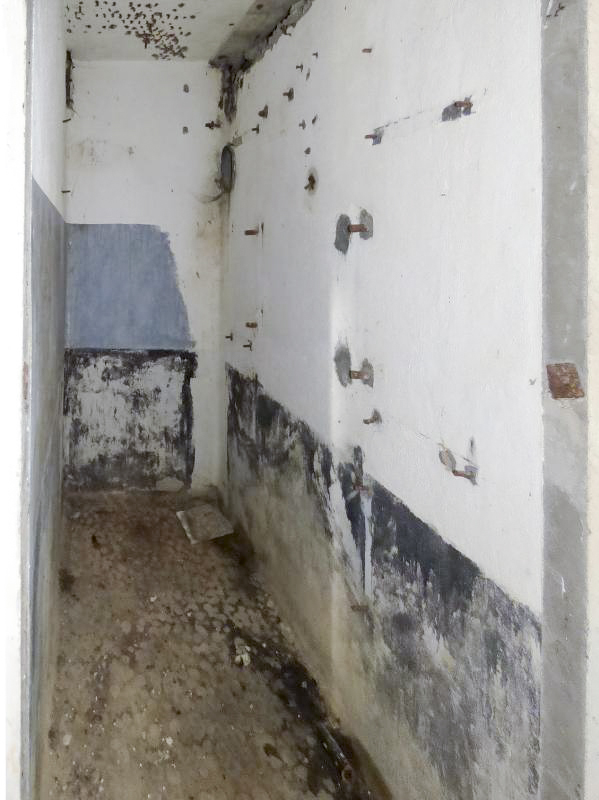 Ligne Maginot - MOIRY - (Casemate d'infanterie - Double) - Emplacement du central téléphonique, ici officiait le soldat de deuxième classe PAUL HARMAND
