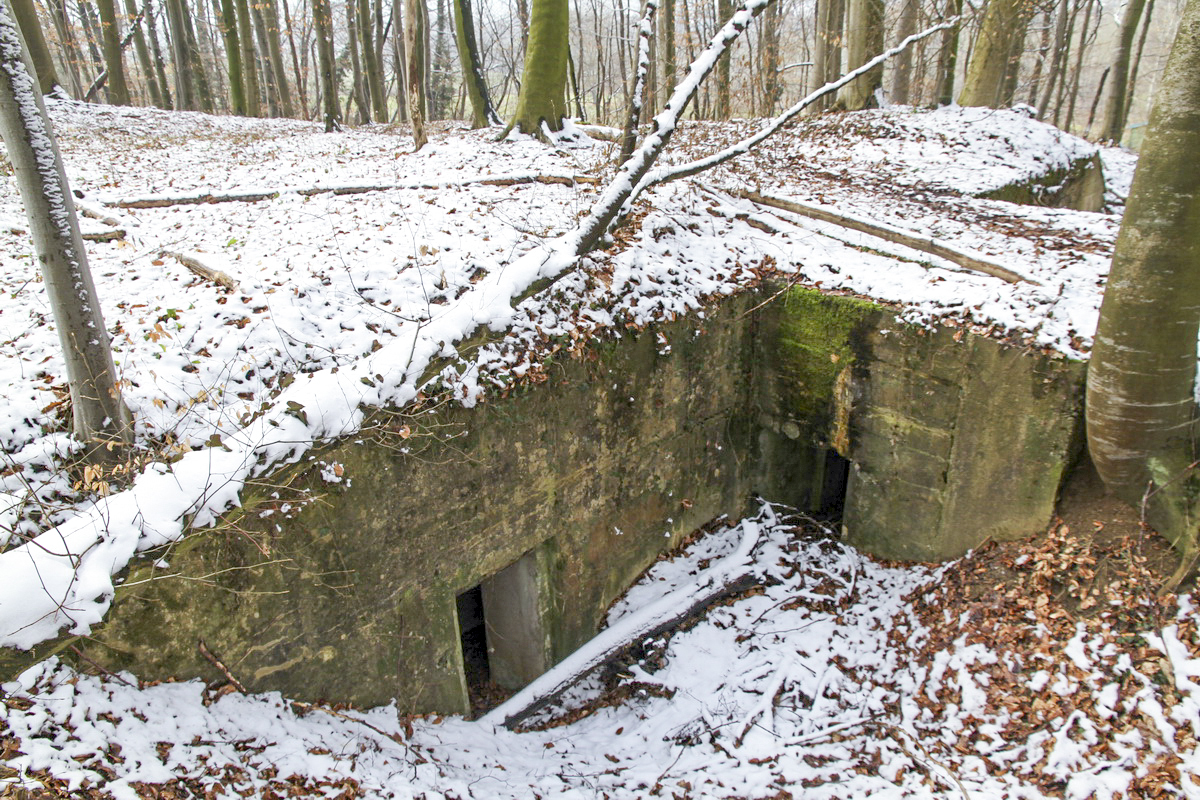 Ligne Maginot - BANHOLZ - (Abri) - Abri de combat allemand, entouré à l'origine par des tranchées