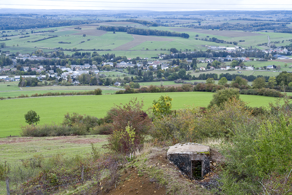 Ligne Maginot - SAINT WALFROY NORD-OUEST - (Observatoire d'infanterie) - L'observatoire domine le village de Margut