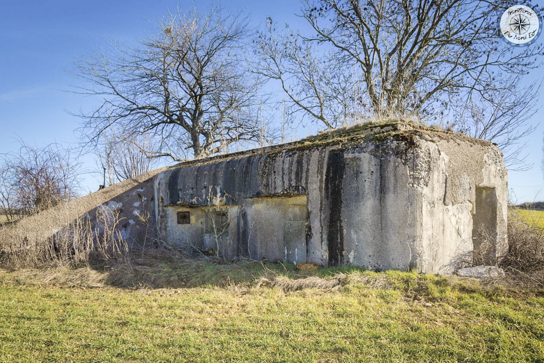 Ligne Maginot - MB9 - HARNEVAUX - (Blockhaus pour canon) - 