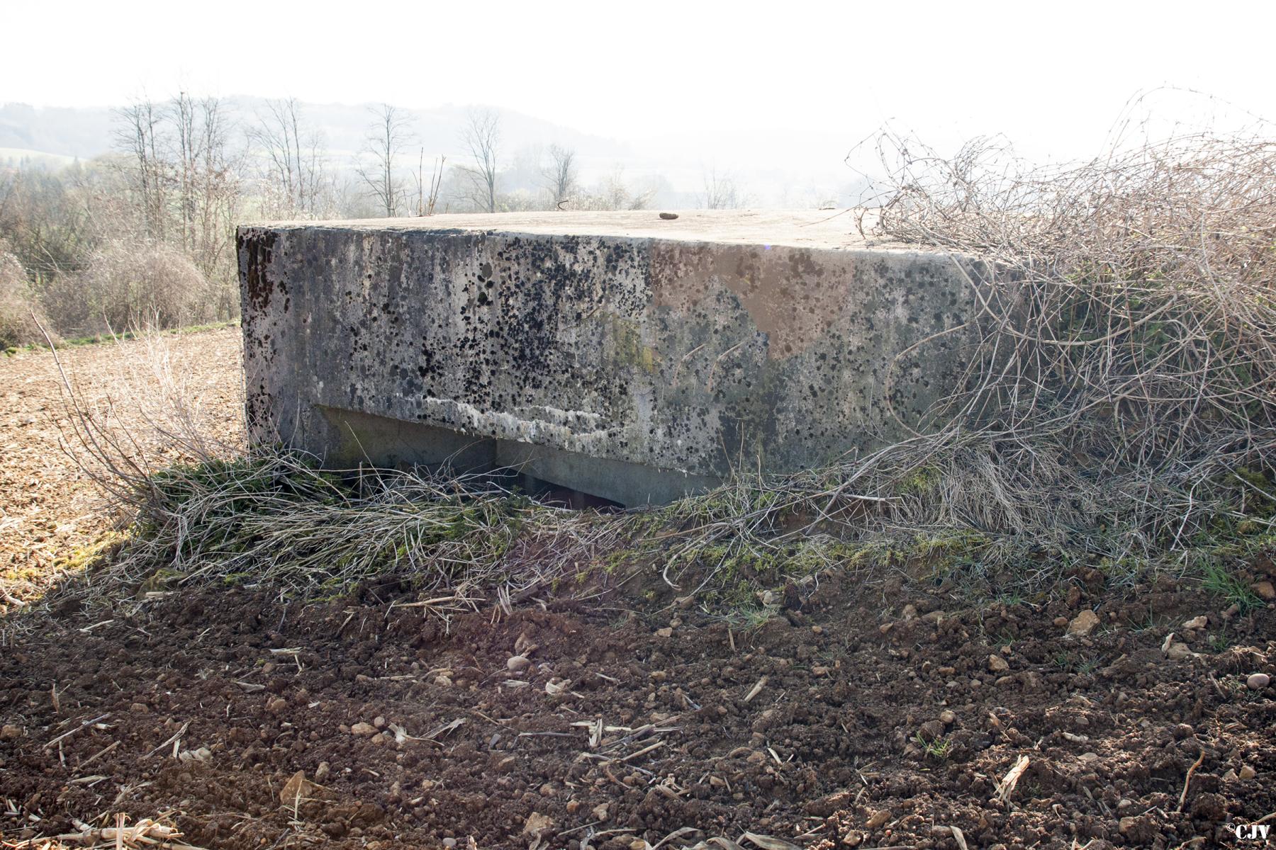 Ligne Maginot - MB30 - (Blockhaus pour arme infanterie) - Flanc Ouest