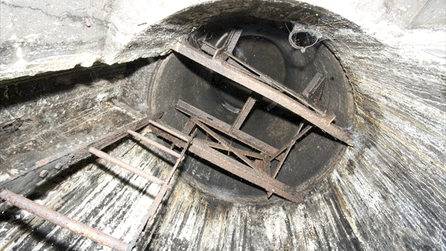 Ligne Maginot - ACA3 - BAMBESCH - (Casemate d'artillerie) - L'intérieur de la cloche