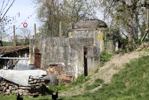 Ligne Maginot - B22 - ECLUSE 66 SUD - (Blockhaus pour arme infanterie) - Les deux entrées à l'arrière du bloc