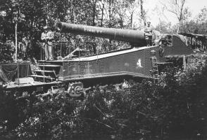 Ligne Maginot - KASTENWALD (11/373° RALVF) - (Position ALVF) - Un des canons ALVF 305 Mle 1906