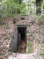 Ligne Maginot - CT26 - (Cuve pour arme d'infanterie) - La tranchée d'entrée