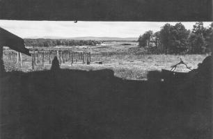 Ligne Maginot - 93 - RANSPACH NORD - (Casemate d'infanterie - Double) - A travers l'embrasure
Vers le sud