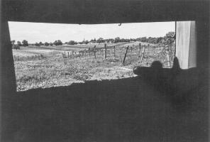Ligne Maginot - 93 - RANSPACH NORD - (Casemate d'infanterie - Double) - A travers l'embrasure
Vers le nord