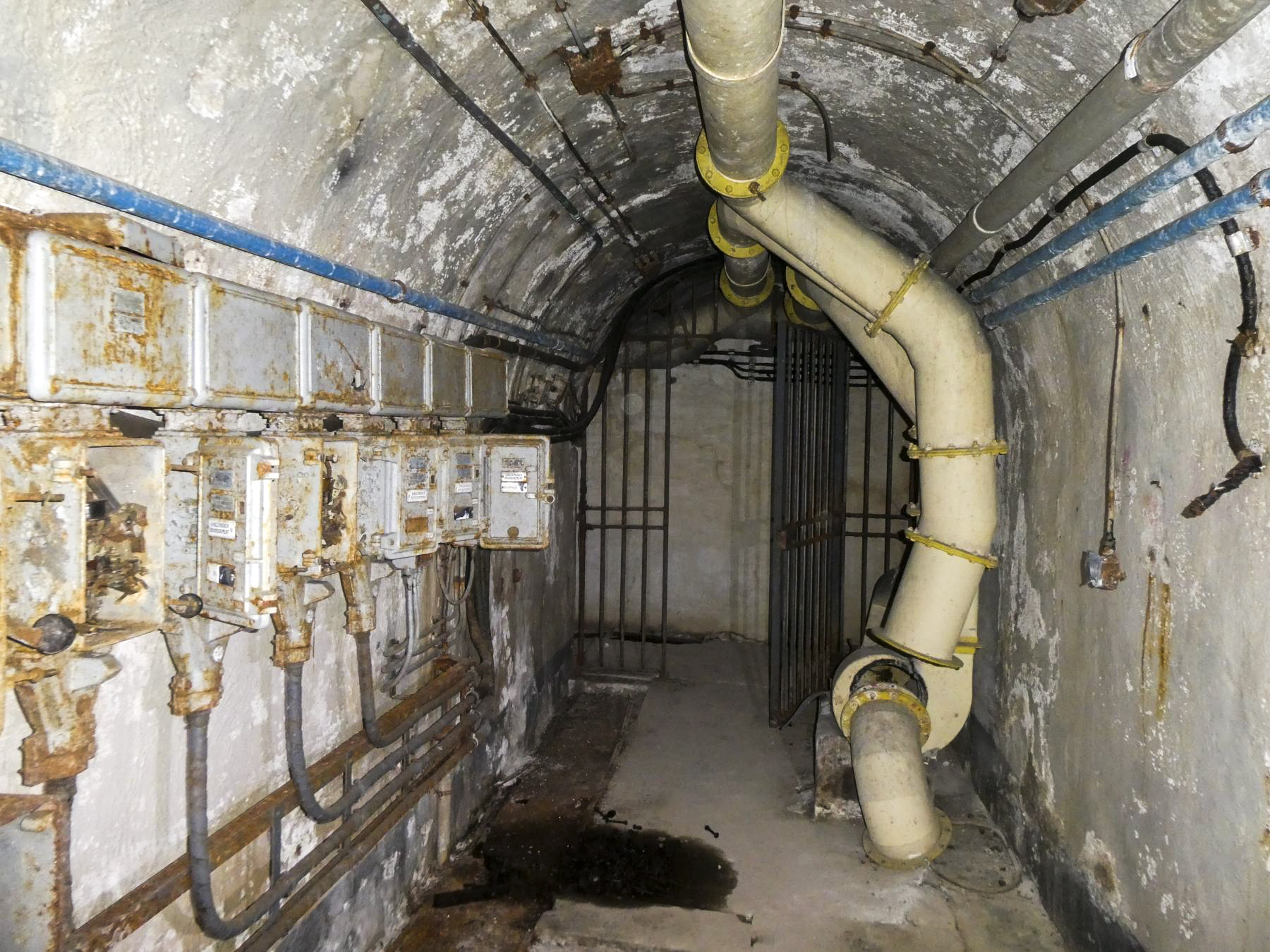Ligne Maginot - COL DE GARDE (G) - EO10 - (Abri actif) - L'usine électrique
Ventilation de l'usine