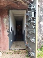 Ligne Maginot - 16/3 - KILSTETT - (Casemate d'infanterie - Double) - Porte blindée et couloir de l'entrée