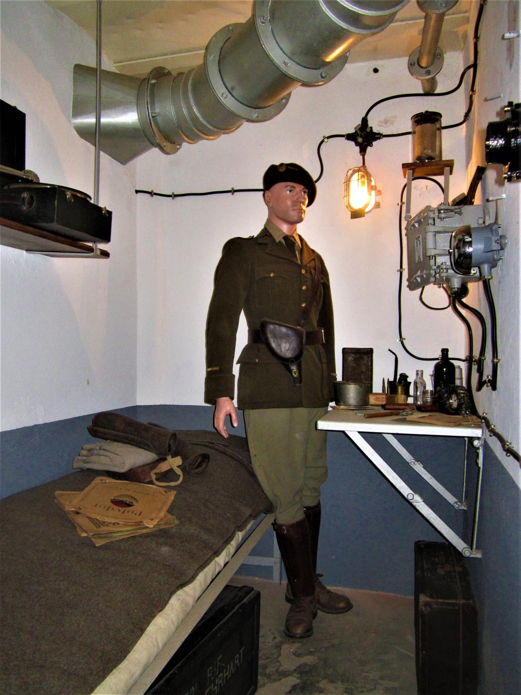 Ligne Maginot - 16/3 - KILSTETT - (Casemate d'infanterie - Double) - Chambre du chef de casemate