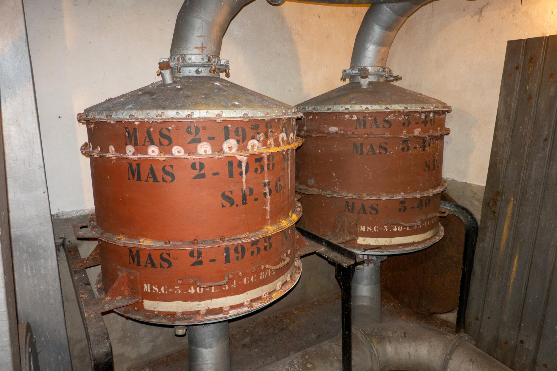 Ligne Maginot - HEIDENBUCKEL - (Abri) - Salle des filtres