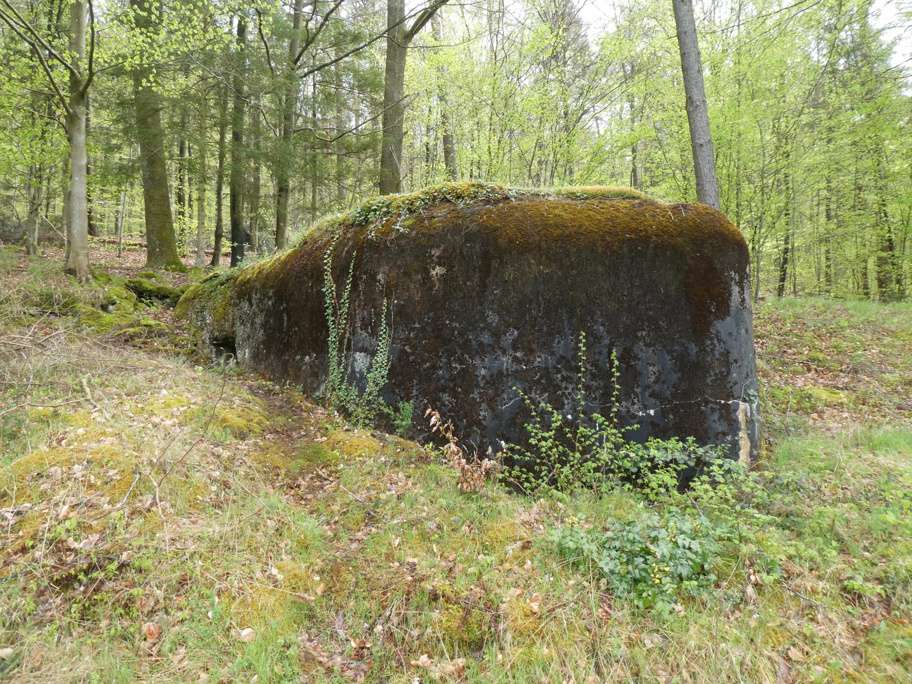 Ligne Maginot - M28 - BETZENTHAL 1 - (Blockhaus pour arme infanterie) - L'orillon de protection du créneau ouest