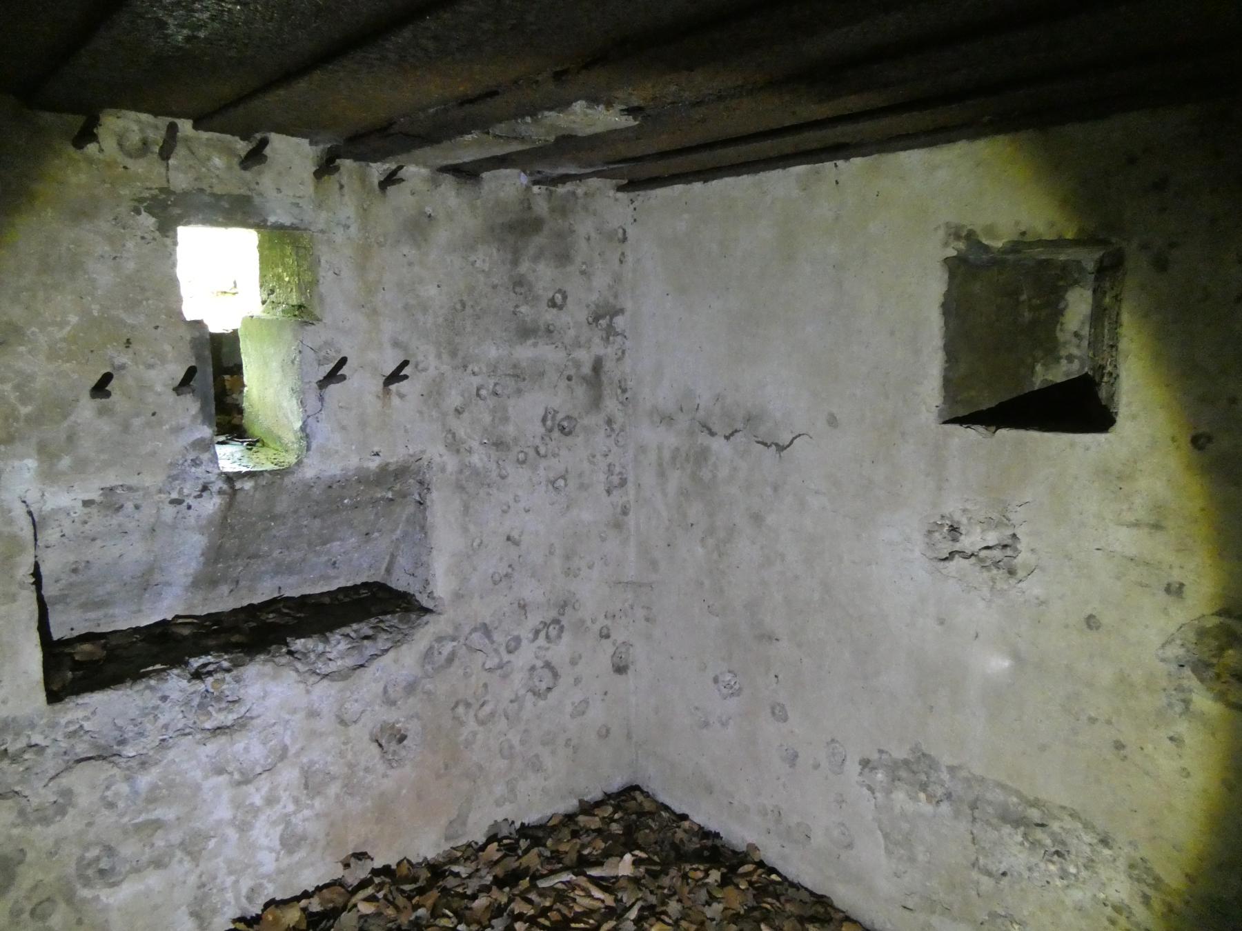 Ligne Maginot - M28 - BETZENTHAL 1 - (Blockhaus pour arme infanterie) - Chambre de tir Ouest

