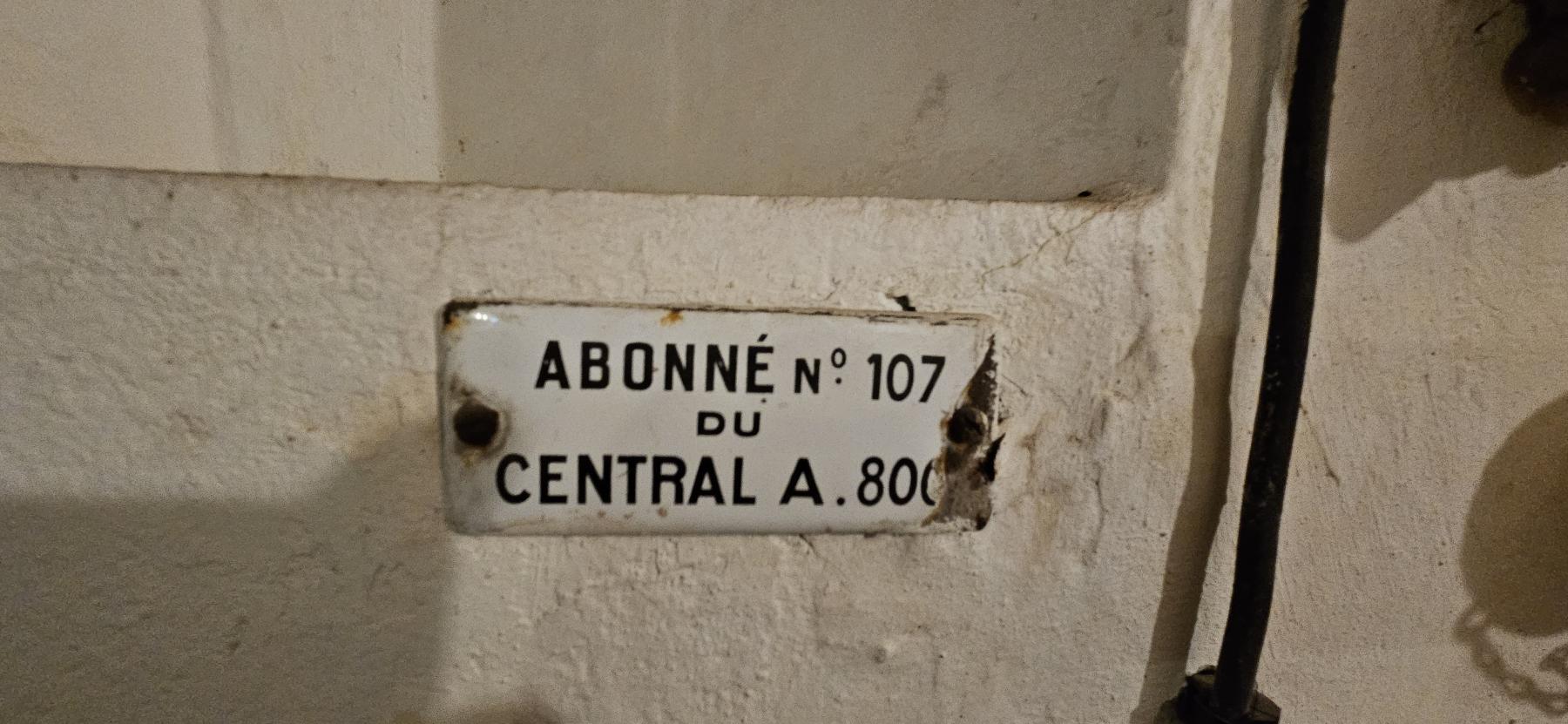 Ligne Maginot - Principe de la numérotation téléphonique dans la fortification Maginot - 