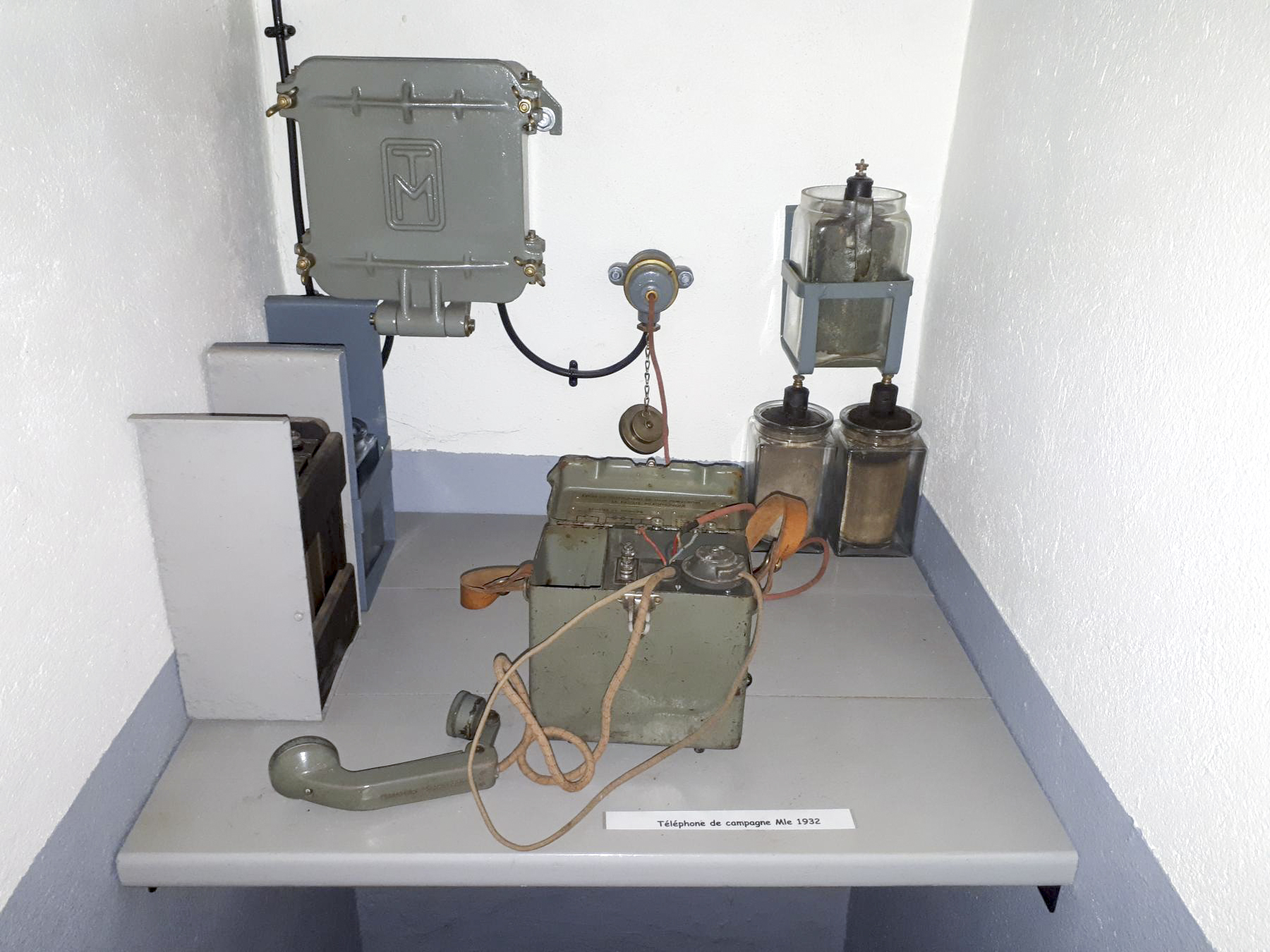Ligne Maginot - OBERROEDERN SUD - RIEFFEL - (Casemate d'infanterie - double) - Poste téléphonique