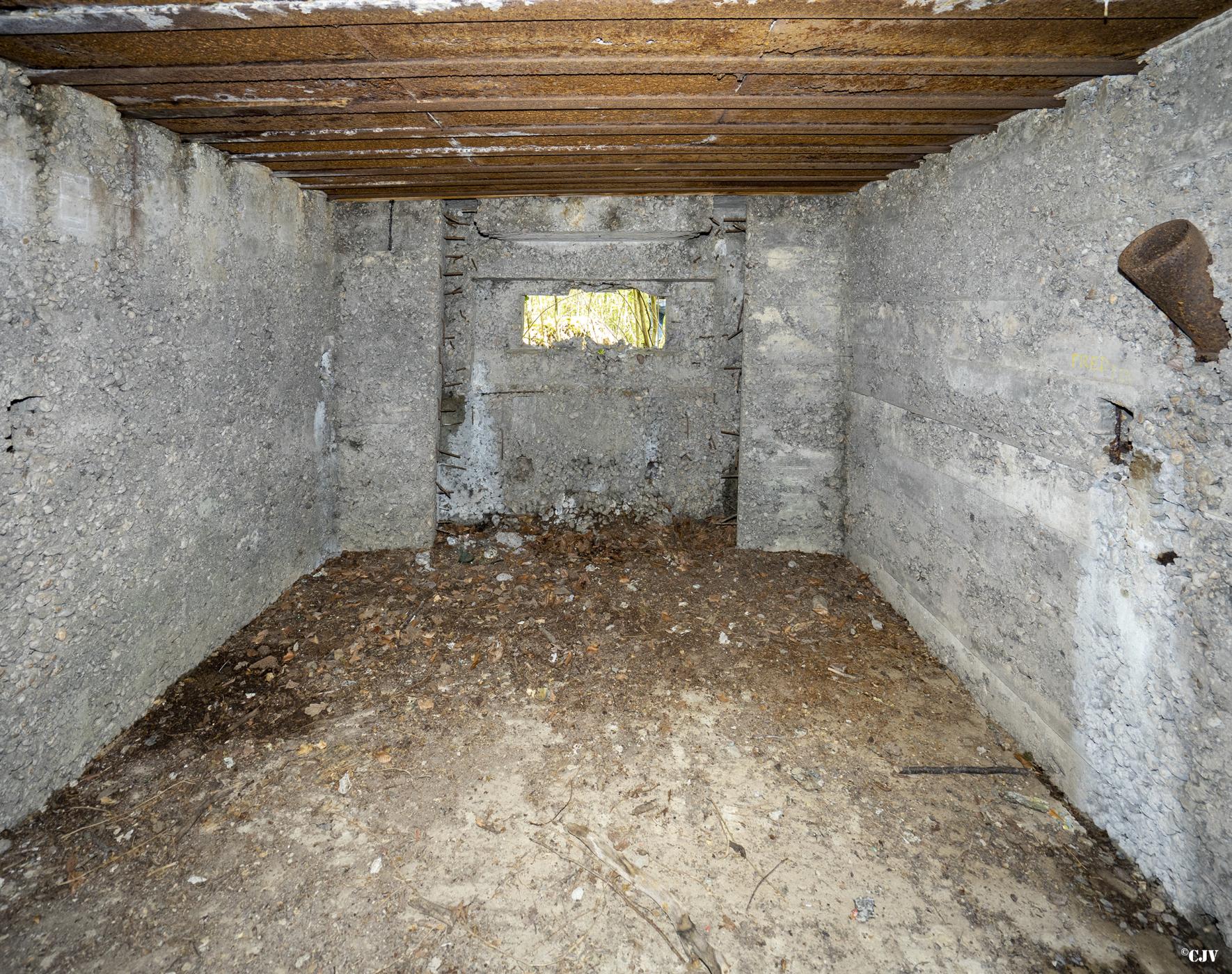 Ligne Maginot - BB349 - (Blockhaus pour arme infanterie) - L'intérieur